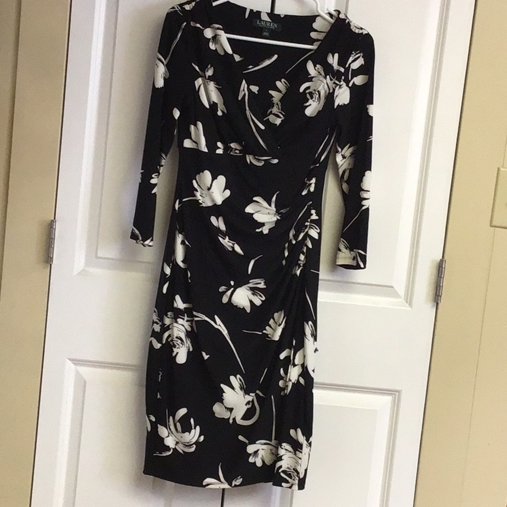 Ralph Lauren size 4 black dress